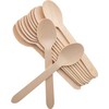 Concession Essentials Wooden Disposable Spoons 6 inches. Spoons Printed with