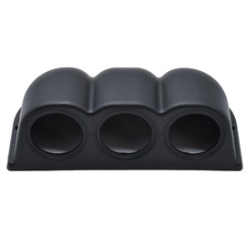 XUKEY Automotive Replacement Instrument Panel Universal 2'' 52mm 3 Hole Mount Holder Dashboard Turbo Boost Triple Hole Gauge Pod