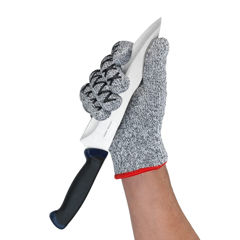 Maximex Pair of Heat and Cut Protection Gloves Ladies Size