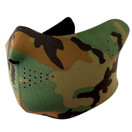 Neoprene Half Face Mask Outdoor Protection with Adjustable Closure