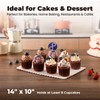 Fit Meal Prep 20 Pack 14x10 Rectangle Cake Boards Quarter