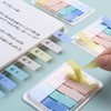 CARPEDIEM Post-it Sticky Notes, Rectangular, Portable Sticky Notes, Mini Sticky