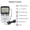 KETOTEK Digital Temperature Controller Thermostat Outlet Plug 240V with Sensor