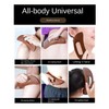 No Brand Carbonized Wooden Gua sha Massage Scraping Scraper Pressure
