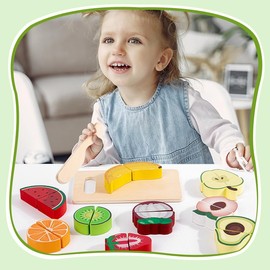 KUKUTrue Montessori Toy 3 4 5 Years, Games from 2 Years, Wooden Toy, Children's Kitchen Accessories, Children's Kitchen Wood, Gift 3-5 Years Children Boy Girl