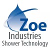 Zoe Industries Square Voyager Rain Shower Head - Brushed Nickel
