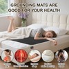 Erdungsmatte,Erdungsmatte für Bett,Universal Grounding Mat,Beathable Grounding Sheet,Verbessern Sie den Schlaf,Steigern