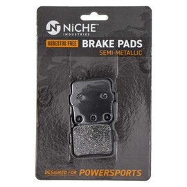 NICHE Brake Pad Set for Yamaha YZ80 YZ85 5PA-W0046-50-00 4ES-W0046-50-00 Rear Semi-Metallic