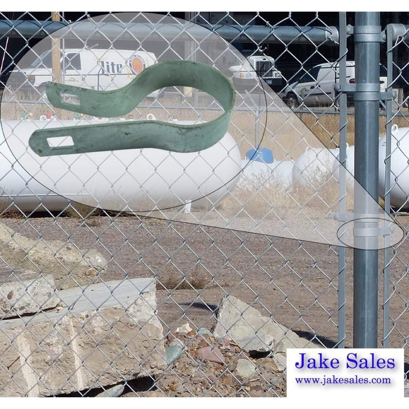 3-1/2" Tension Band for Chain Link Fence - Use for