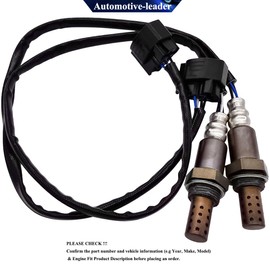Automotive-leader 2Pcs 15626 15936 O2 Sensor Oxygen Sensor Downstream Left & Right Replacement for Jaguar X-Type XJ8 XJR XK8 XKR S-Type