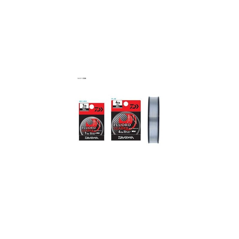 DAIWA Floro Line Tsukiyobijin Florolider, 3 lb, 30 m, Natural