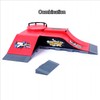 zalati Finger Skateboard Ramp Set Mini Fingerboard Kit with Tools