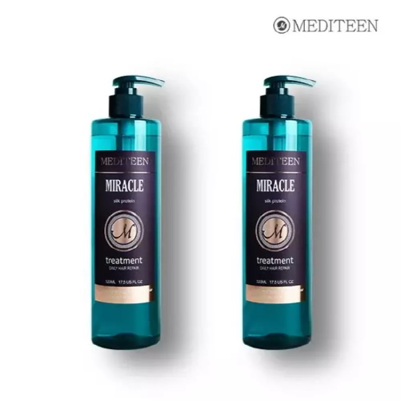 Medithin 메디틴 미라클 단백질 헤어트리트먼트 2개 대용량세트 MediTin Miracle Protein
