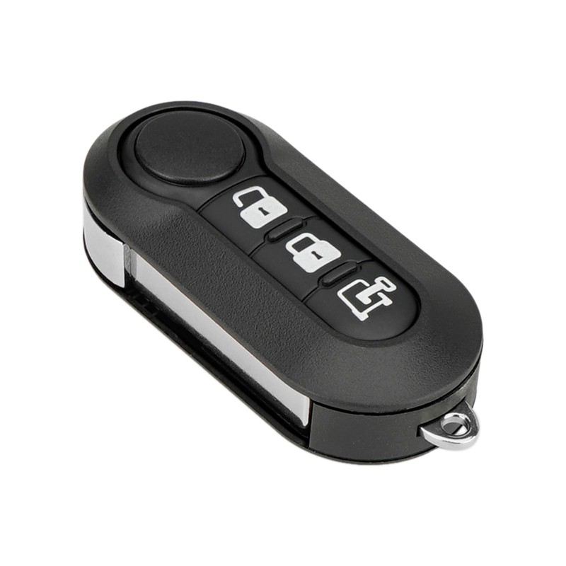 3-button car key shell for Fiat 500L MPV Ducato Citroen