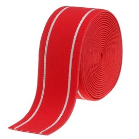 COTOWIN Nylon elástico suave (rojo, 1.5 pulgadas)