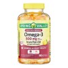 Omega-3 500 mg con 180 cápsulas blandas con sabor a
