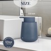 INGOFIN Ceramic Lotion Dispenser - 12oz Refillable Hand Soap Dispenser