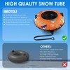 48 Inch Snow Tube with Premium Canvas Cover & Towable