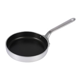 Nakao Aluminum Manufacturing N-163 Ham Egg Pan, Medium Depth, 5.9 inches (15 cm), Fluorine Resin Coating