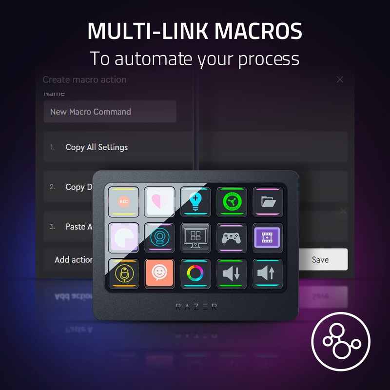 Razer Stream Controller X: Keypad todo en uno para transmisión