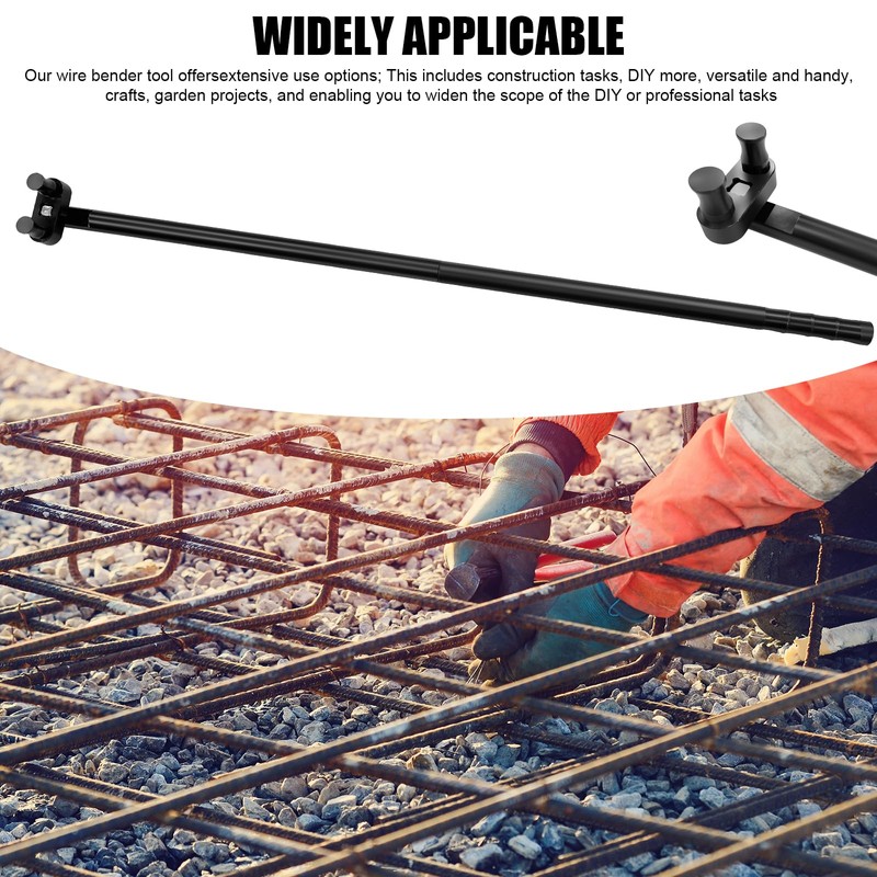 JMSMSH Heavy-Duty Hand Rebar Bender Tools ， Angle Can 90