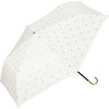 Wpc. 801-13046-102 Parasol Folding Umbrella, Light Shielding Gold Petite Heart