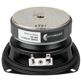 Dayton Audio PC105-4 4" Full-Range Poly Cone Driver