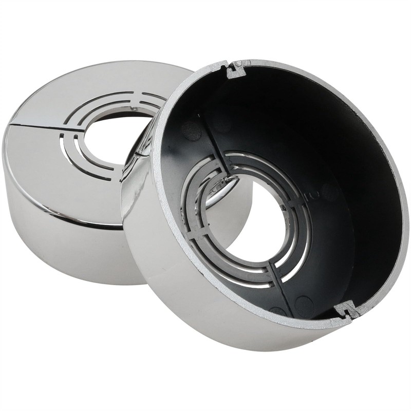 sunnates 2PCS Split Pipe Decorative Cover 20mm Raised Faucet Decorative