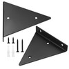 Pack of 2 Floating Shelf Brackets (14 cm x 13