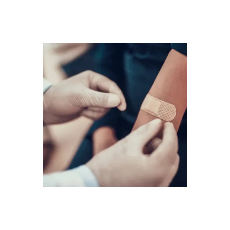 Pack 4 Cajas De Curitas Adhesivas Protec (400 Pzas)