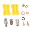Bike Brake Hose Connector Aluminum Alloy Hydraulic Brake Hose Straight