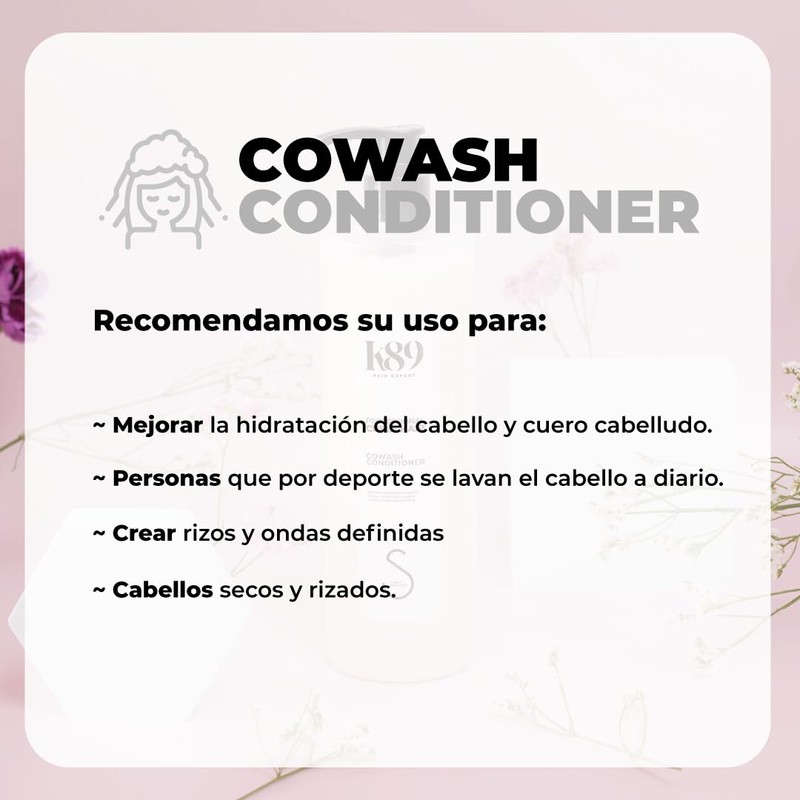 K89 Professional Curly Hair Cowash Conditioner 500 ml