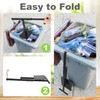 ikare Manual Trash Compactor for 60-100L Bins, Trash Compactor for