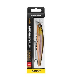Lieblingsköder Zander wobbler 125 mm 20 g – Wobbler for zander fishing, colour favourite bait: Bandit