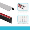 Blindify Light Blocking Strips, Black Lining Light Blockers for Window