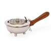 NKlaus Incense Pan Flower of Life Brass Silver Operating Mode