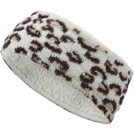 BSB Winter Warm Fleece Lined Knit Headband Head Wrap Ear Warmer (JB520WHITE)