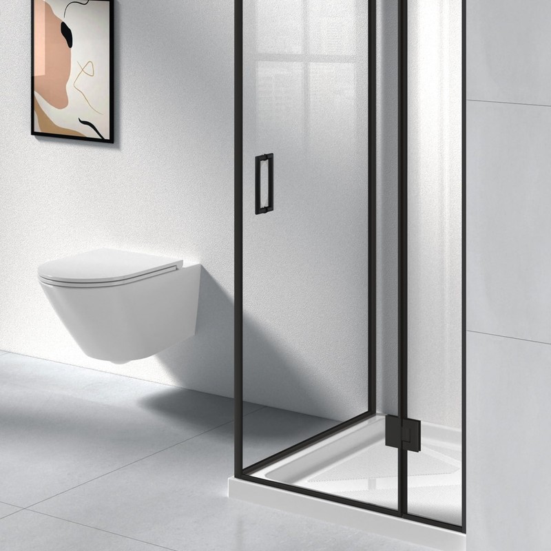 CKB 8" Shower Door Handle, Stainless Steel Shower Door Pull
