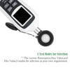 Digital Light Meter,V·Resourcing Handheld Illuminance Meter with Ambient Temperature Measurer,Range