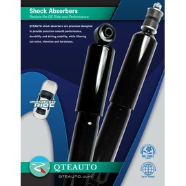 PM Auto Set of 4 Front-Rear Shock Absorber For 2004-2008 Chrysler Crossfire Monotube Performance Upgrade