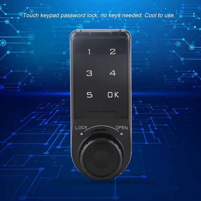 Zerodis Touch Keypad Lock No Keys Needed Key Access Lock