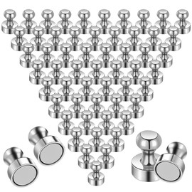 50 Pcs LAINIKE Neodymium Magnets Strong Magnets Extra Strong Rare Earth for Magnetic Board Fridge Whiteboard Office Noticeboard Crafts Map