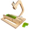 Wooden Soap Cutter Adjustable Wire Slicer Cutting Tool for Handmade Soap Making Candles Trimming Cheese DIY Cutting Making Tool (Style1)