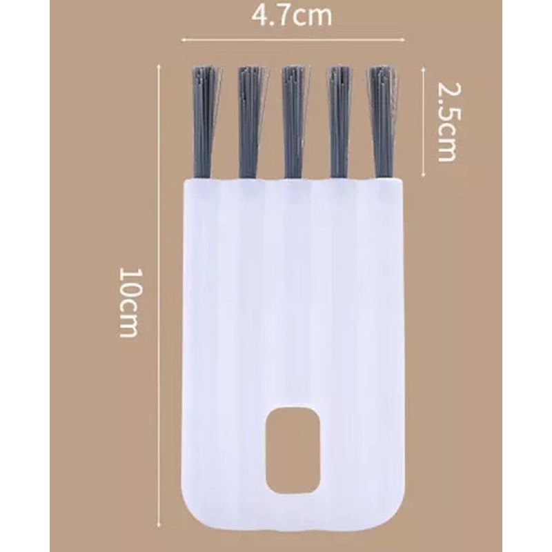 TIKA 2 Pcs Bendable Bottle Cap Brush Cleaner Set -