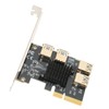 PCI‑E Riser Card PCI‑E X4 1 to 4 PCI Express