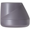 QUALY Self-watering flower pot, gray, 10x13 cm