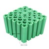 Green Plastic Masonry Screw, 100Pcs Plastic Expansion Screw Expansion Tube