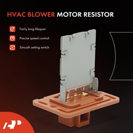 A-Premium HVAC Blower Motor Resistor Compatible with Hyundai & Kia Vehicles - Elantra 2014-2019, Elantra GT 2013-2019, Soul 2014-2019 - Replace# 97128A5000