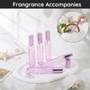 Segbeauty 0.34oz Glass Travel Size Empty Perfume Bottle, 5pcs 10ml