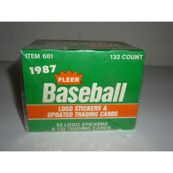 Fleer 1987 Update Set Baseball Card (132 Cards + Stickers)